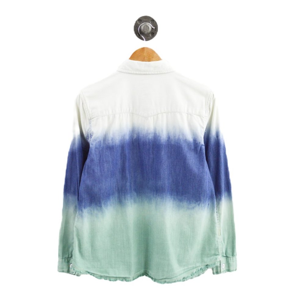 Free People Tie Dye Button Down #206-58 - Picture 3 of 3